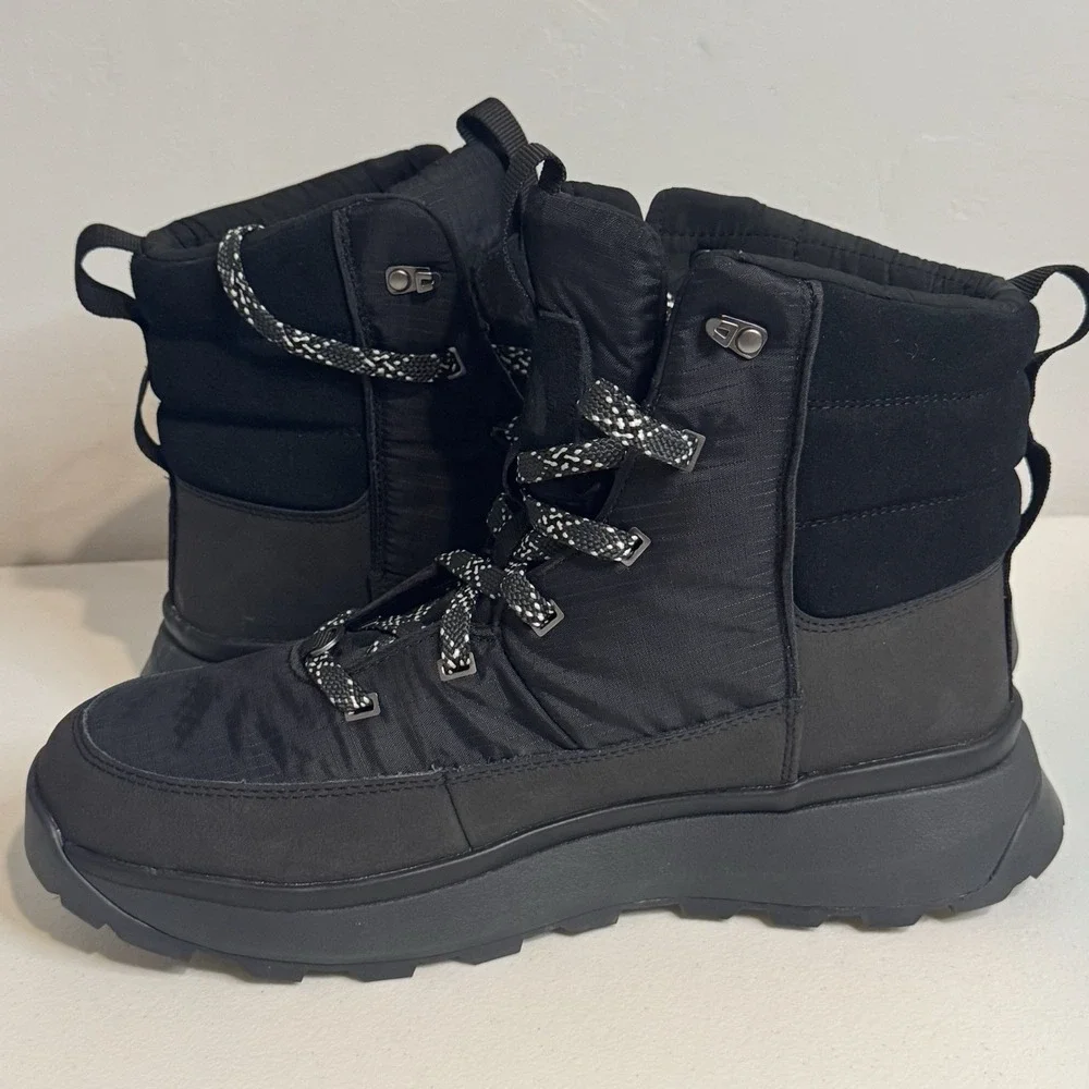 THE NORTH FACE Men's Bergen Waterproof Hiking Boot Black SZ 12.5 Dry vent